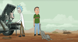 Dragones Rick y Morty