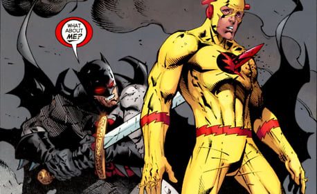 Batman mata a Flash Reverso en Flashpoint