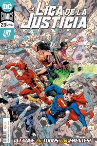 Liga de la Justicia 23 Grapas DC julio 2020