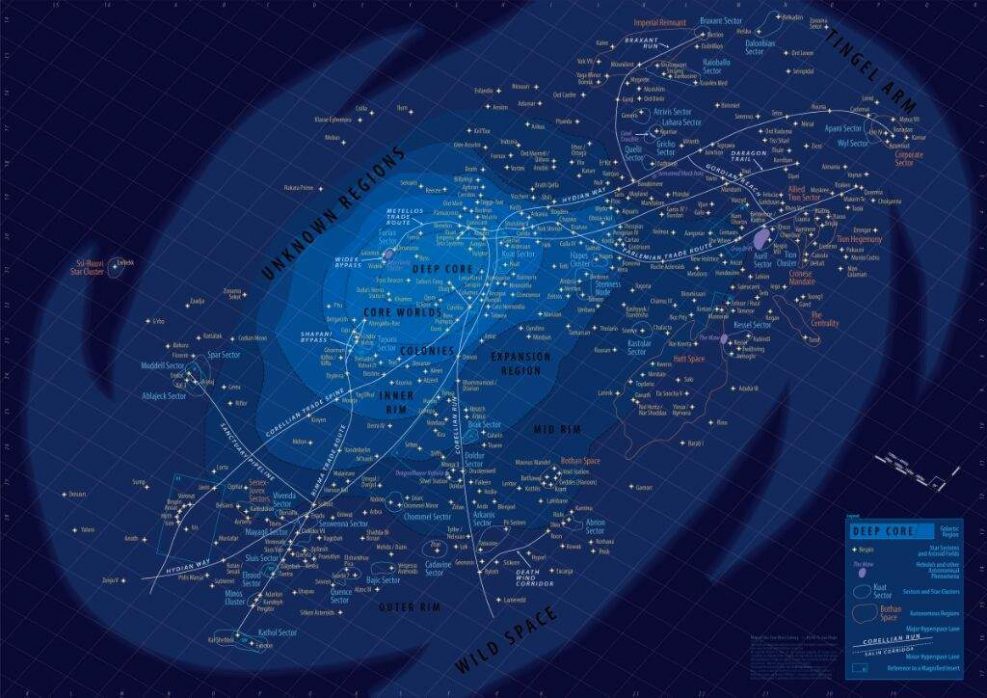 Regiones Desconocidas Star Wars