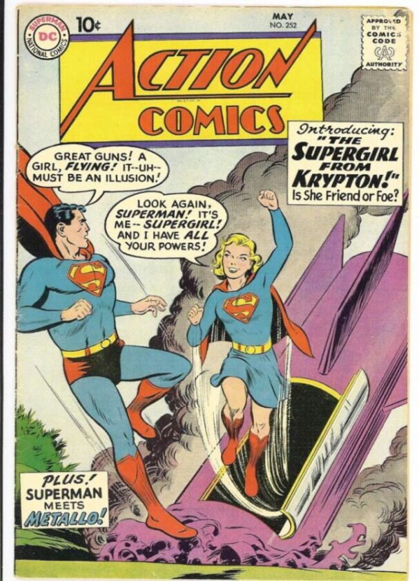 Supergirl primer cómic