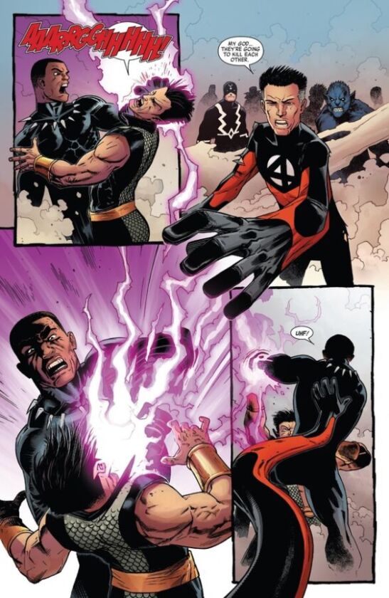 Black Panther vs Namor