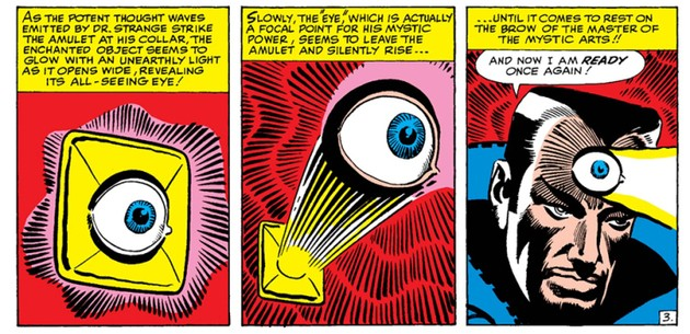 Doctor Strange 3 ojos comic