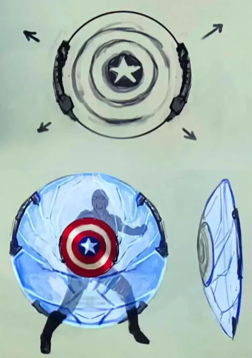 Así se ve el nuevo escudo del Capitán América
