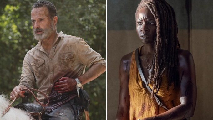 spin-off the walking dead rick michonne 