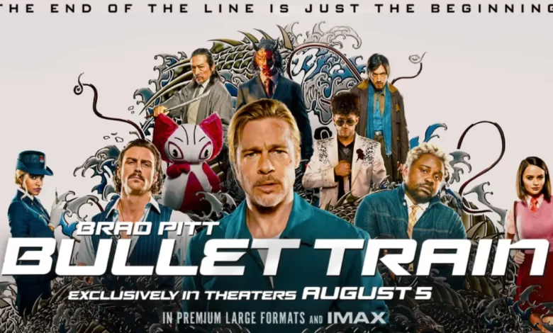 Bullet Train reseña película Brad Pitt