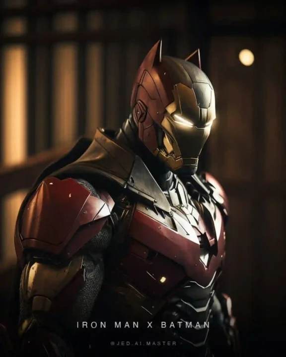 Iron Man Batman fusión