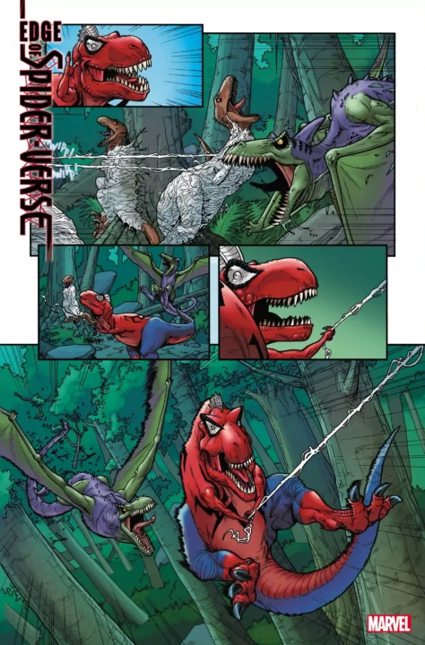 Descubre quién es Spider-Rex, la variante de Spider-Man más loca de todas
