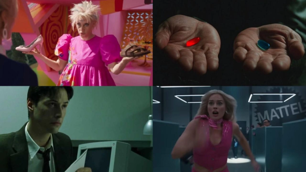 La similitud entre Matrix y la nueva película de Barbie