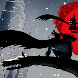 merry little batman poster